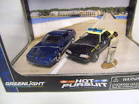 greenlight  1990 Mustang florida highway patrol & 1988 Pontiac TransAm