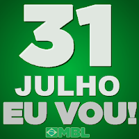 manifestação 31 de julho impeachmente de Dilma verde e branco