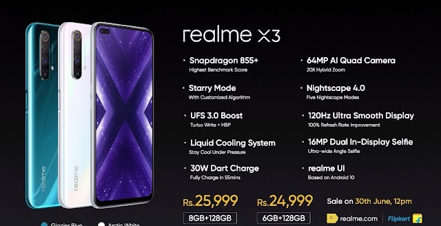 Introducing Realmex3 of the 4G Flagship! Availablei
