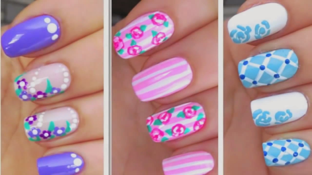 Stylevia Easy 3 Nail Art Designs With Followers Style New Spring