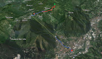 From Bergamo to Monte Poieto