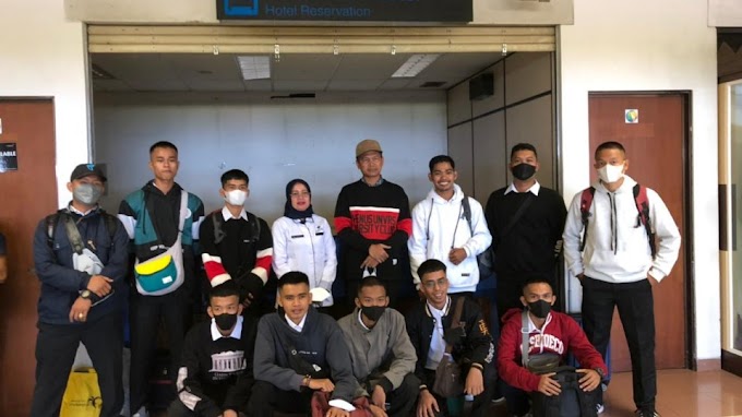 Wali Kota Genius Umar Resmi Melepas 11 Orang Peserta Pelatihan ke BBPVP Serang