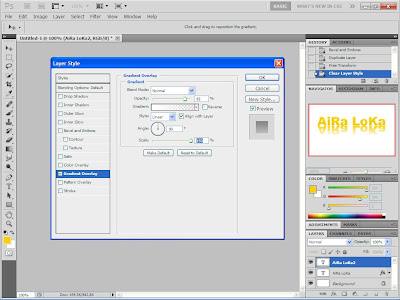 Cara Membuat Teks Reflektif Dengan Photoshop