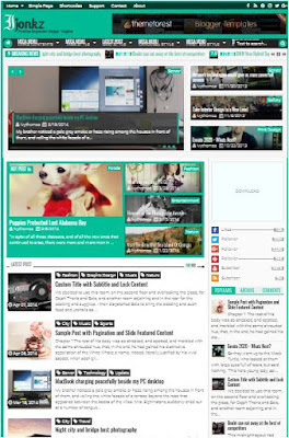 Ijonkz Adsense Responsive Blogger Templates Without Footer Credit