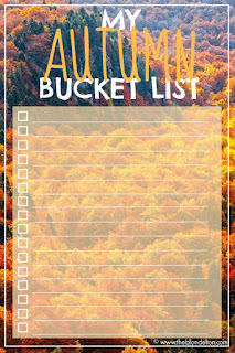 Autumn Bucket List Fall Things to do in Fall Free Download www.theblondelion.com