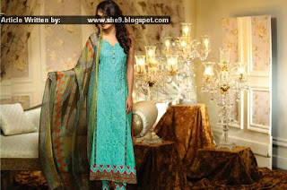 Ayesha Chottani Eid 2015 Collection by Shariq | Embroidered Eid ‘15 Dresses