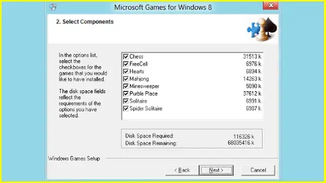 Install Windows 7 games in Windows 10 and Windows 8