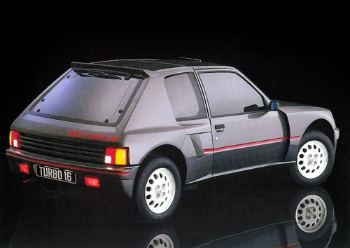 PEUGEOT 205 TURBO 16