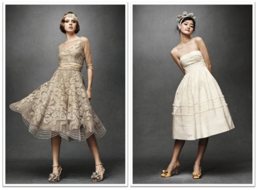 The perfect dresses for the bride who wants to exude 1920s or 1950s charm