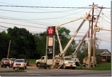 electrical workers