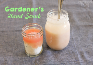 DIY Gardener's Hand Scrub