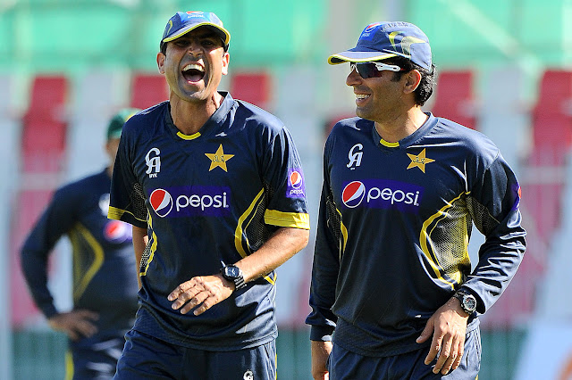 Younis Khan and Misbah ul Haq