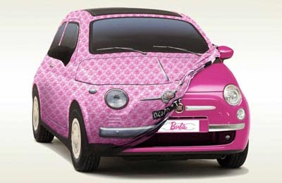 Fiat 500 Barbie Concept, 2009