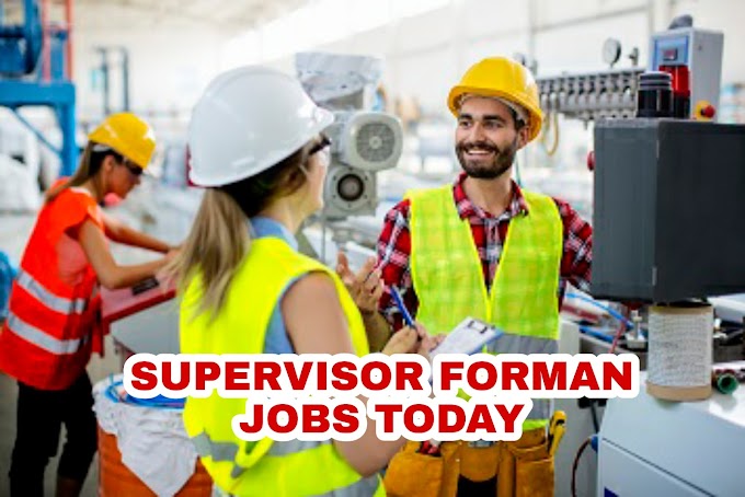 Foreman /supervisor for a maintenance and contracting company Jobs UAE