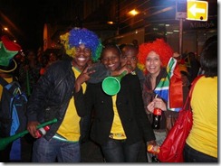With Lutho & his sister With Lutho & his sister