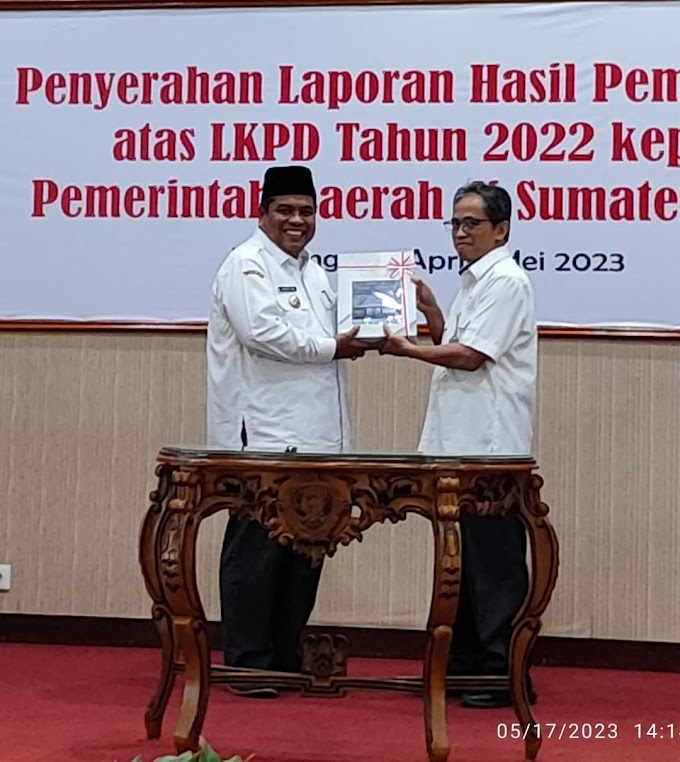 Kabupaten Padang Pariaman Kembali Raih Predikat WTP dari BPK