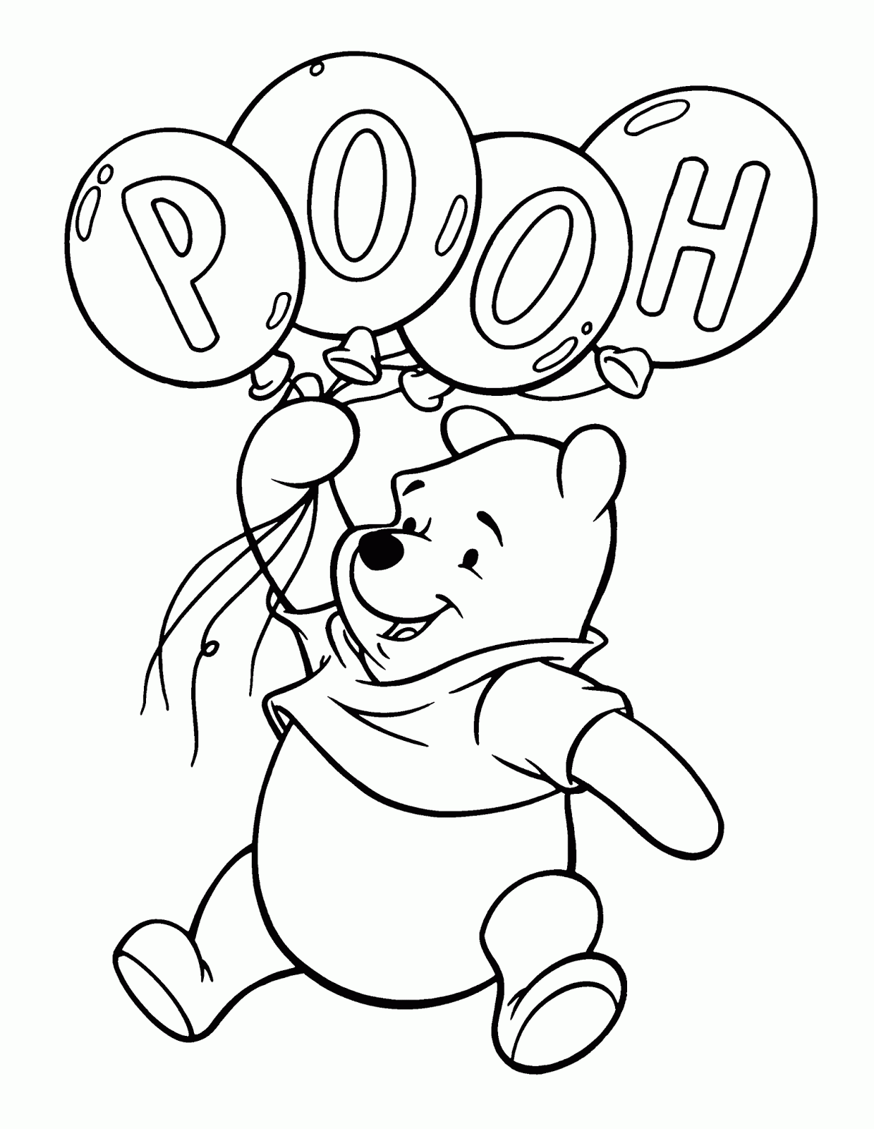Download Coloring Pages Winnie the Pooh | Kids Online World Blog
