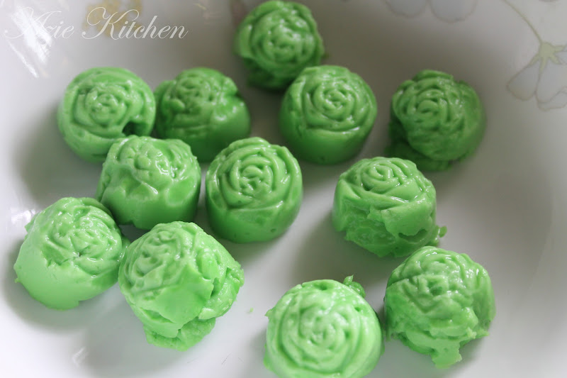 Puding Sum sum Pandan - Azie Kitchen