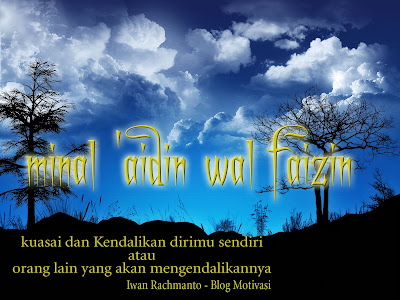 blog motivasi minal aidin wal faizin mohon maaf lahir dan bathin