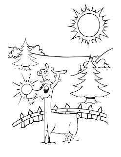 Cute Christmas Coloring Pages