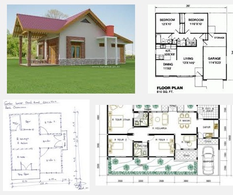 Denah Rumah Sederhana 3 Kamar Tidur