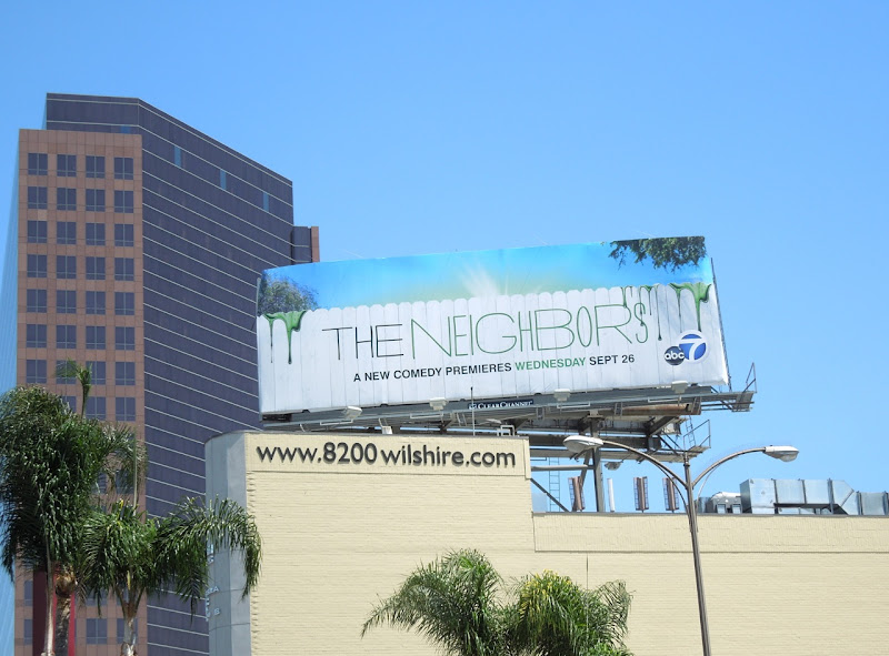 The Neighbors TV billboard