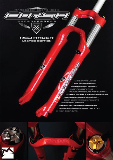 2011 Marzocchi Corsa Superleggera Red Racer Limited Edition