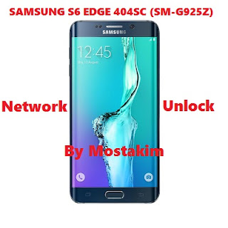 Samsung S6 Edge 404sc Sm G925z Network Unlock File 100 Tested Solution Free Download