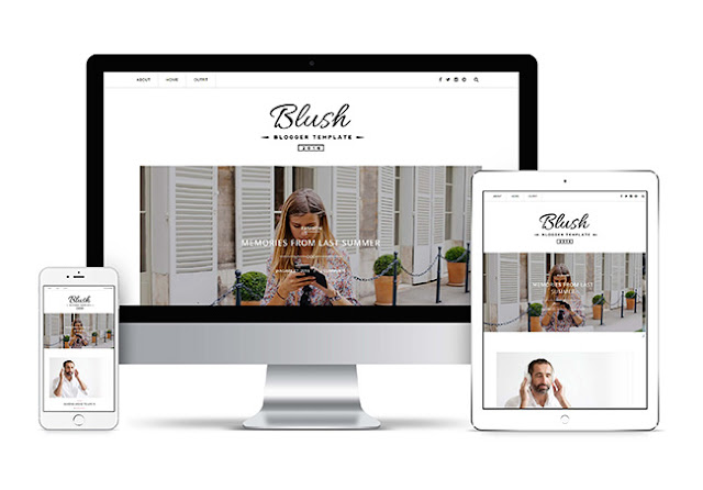 Blush-blogger-template