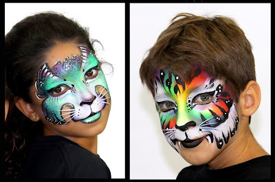 funny face painting for kids