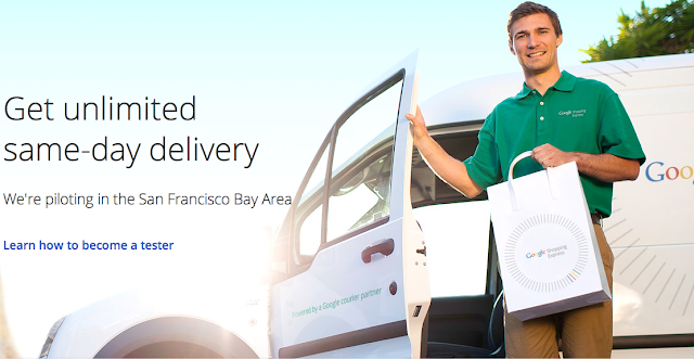 Google dabbling in non core business, going to be a delivery boy now