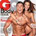 Cristiano Ronaldo and  Alessandra Ambrosio pose for GQ #fitness