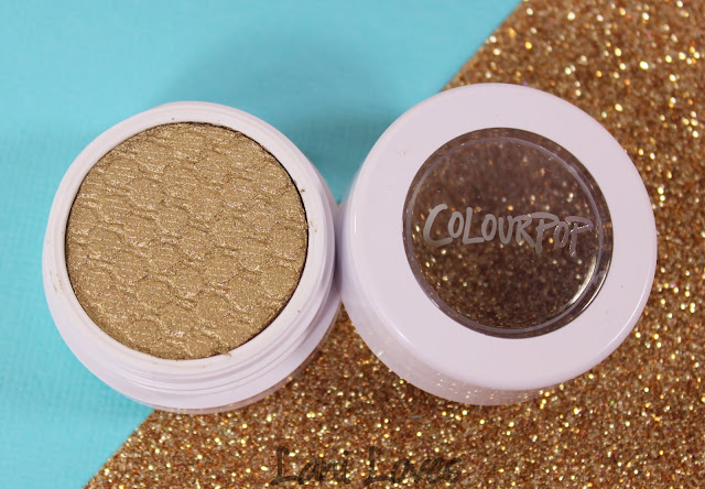 ColourPop Super Shock Shadow - Get Lucky Swatches & Review