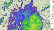 Radar Počasí Dnes - In Pocasi : A weather radar is used to locate precipitation, calculate its motion, estimate its type (rain, snow, hail, etc.), and forecast its future position and intensity.