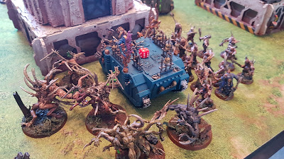 Warhammer battle report - Warhammer 40k - 9th Edition - Thousand Sons vs Death Guard 2000pts - Priority Target