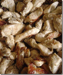 Pollo salteado