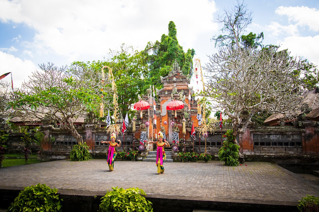 Spettacolo di danza tradizionale-Tempio Desa Batuan-Bali