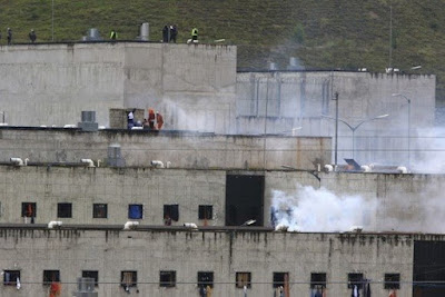 Authorities say the military is trying to regain control of the prisons.Ecuador prison riots