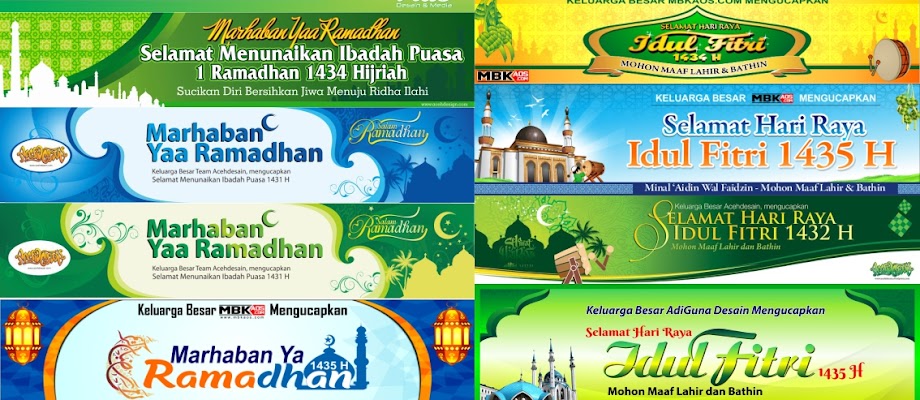 Kumpulan Desain Ramadhan-Idul Fitri-Idul Adha