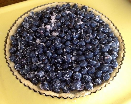 How to Make a Blueberry Tart