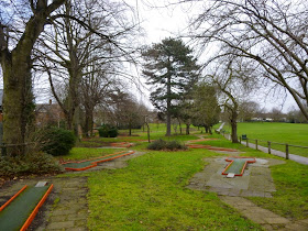 Crazy Golf at Woodlands Park in Gravesend, Kent