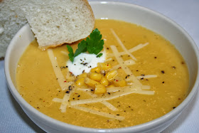 Southwestern Corn Soup 