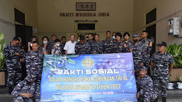 Jelang Perayaan Natal, TNI AL Wilayah Surabaya Gelar Bhakti Sosial