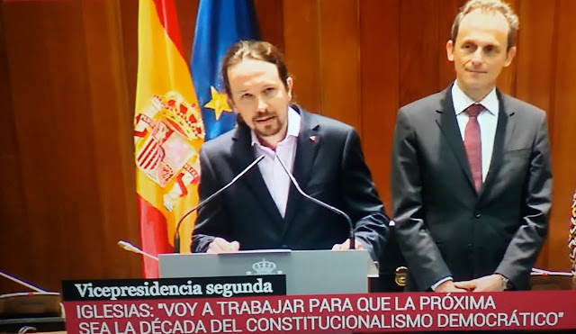 Pablo Iglesias toma posesión como vicepresidente de Derechos Sociales y Agenda 2030