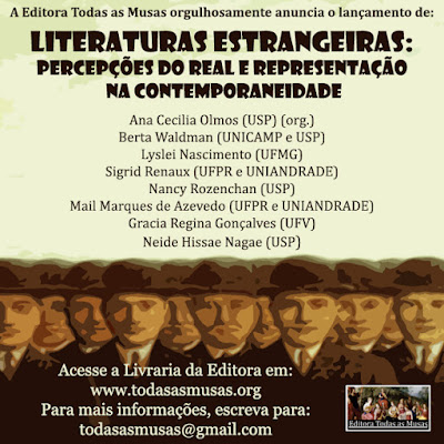 Literaturas estrangeiras: percepções do real e representação na contemporaneidade, Ana Cecilia Olmos (org.)