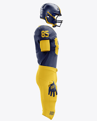 American Football Kit Mockup