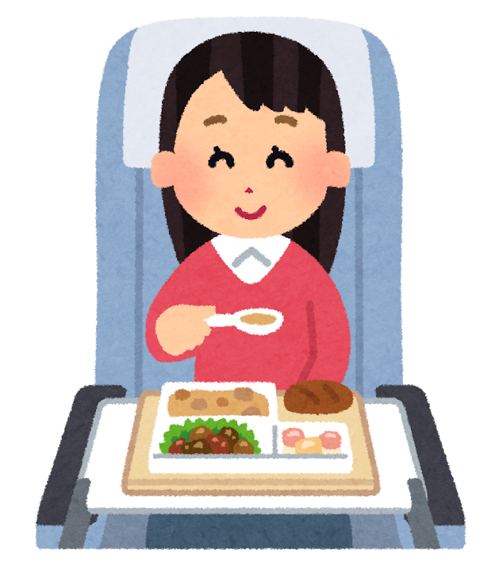 機内食のイラスト かわいいフリー素材集 いらすとや