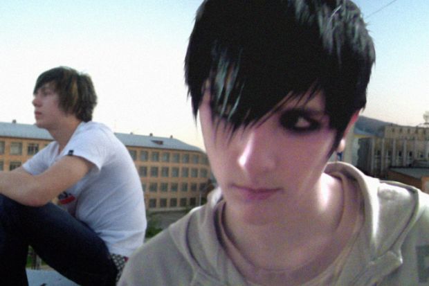 hot emo boys hair sad emo boy