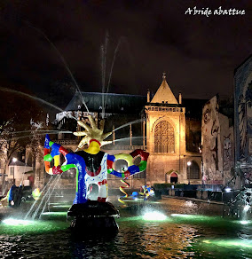 fontaine Stravisky retrouvé sourire