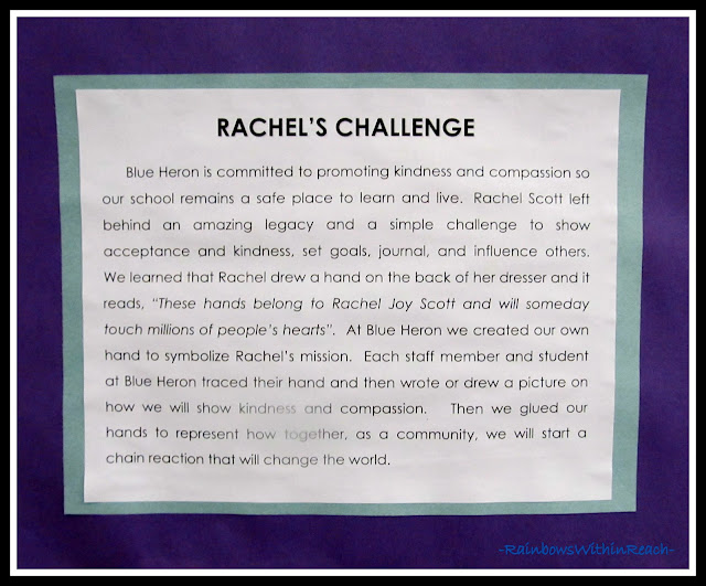 photo of: Rachel's Challenge at Blue Heron Elementary, Littleton CO